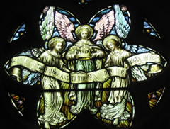 A window of Netherfield church а̣x